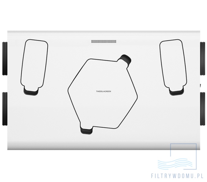 Rekuperator Thessla Green AirPack4 300h Enthalpy – widok frontowy